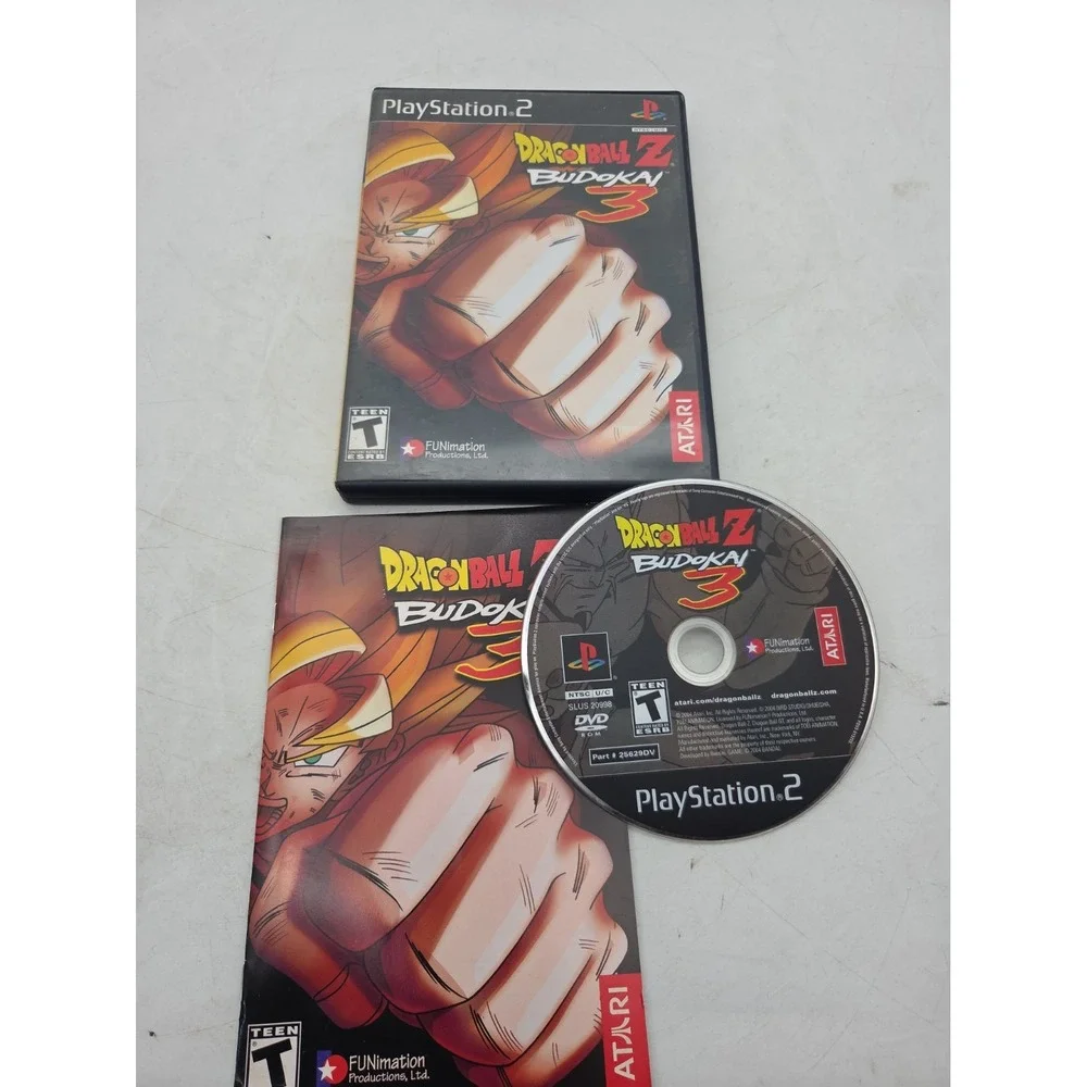 Dragon Ball Z: Budokai 3 (Sony PlayStation 2, 2004) - Complete CIB & Tested